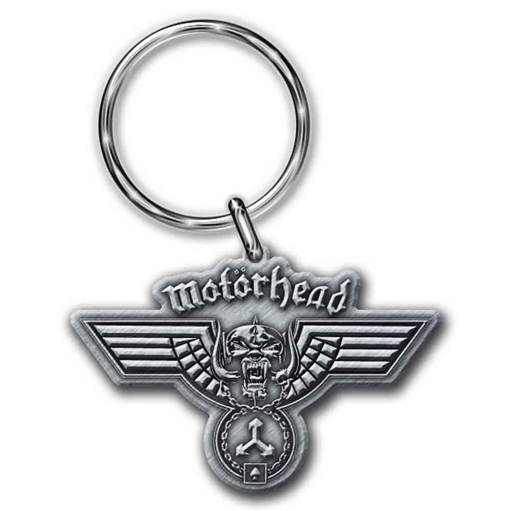Motorhead Hammered Keychain