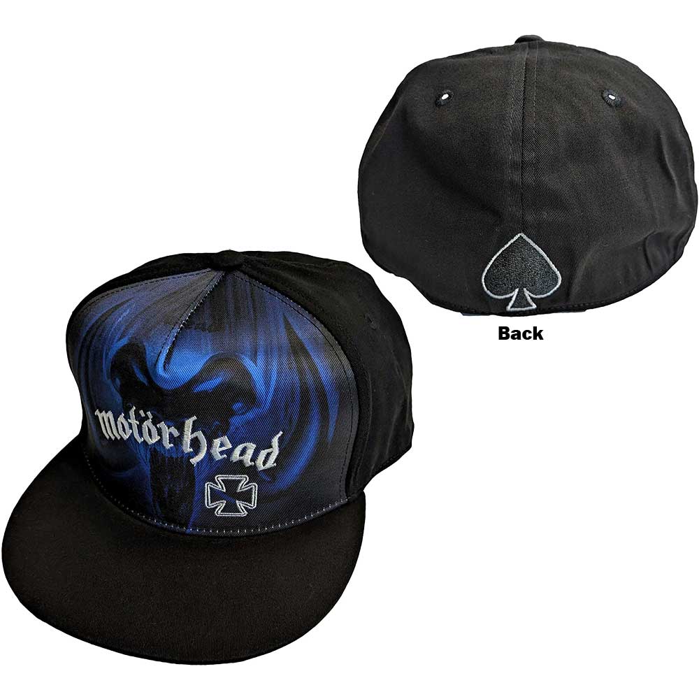 Motorhead Rock 'N' Roll Blue Mono Hat Black