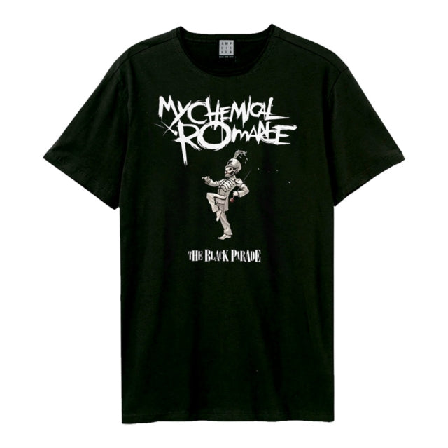Amplified MY CHEMICAL ROMANCE - BLACK PARADE AMPLIFIED VINTAGE BLACK Mens T Shirt