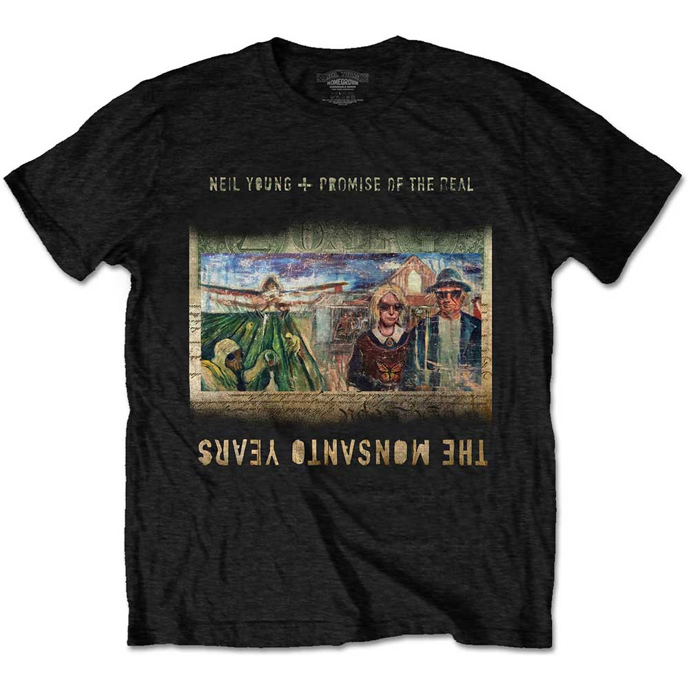 Neil Young Monsanto Years Mens T Shirt