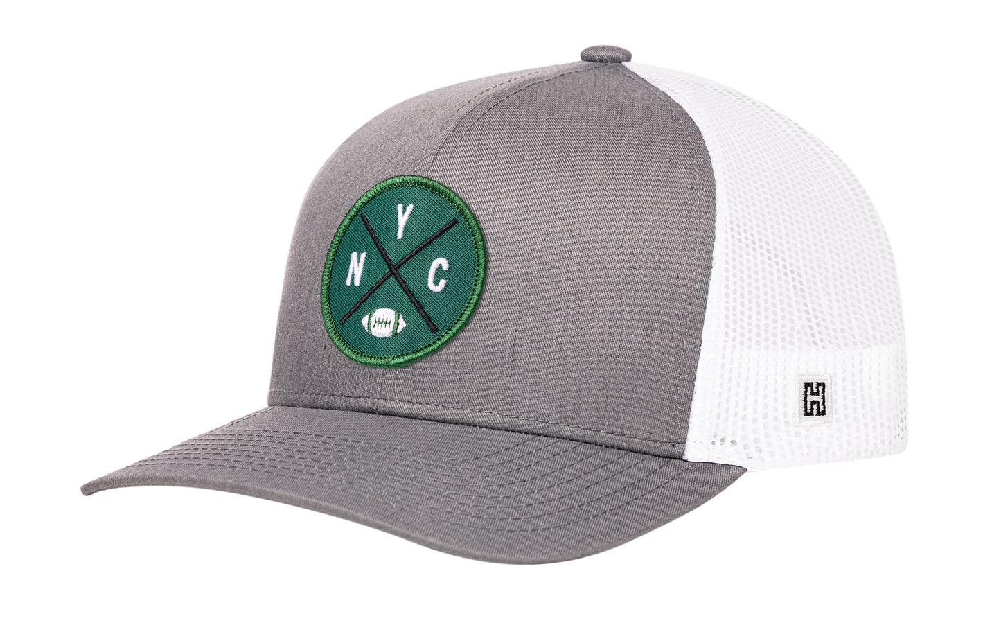 New York Trucker Haka Hat Black NYC X Football Snapback