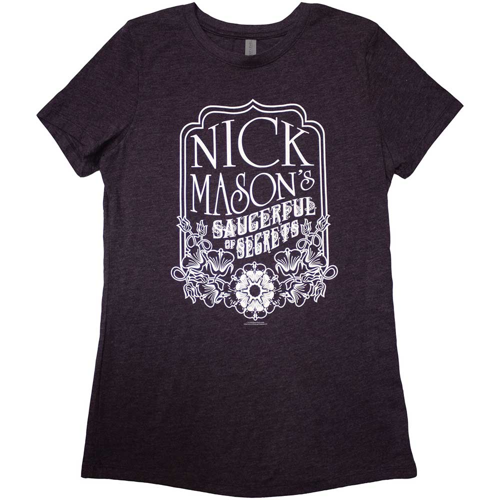 Nick Mason's Saucerful of Secrets Flowers Womens T Shirt