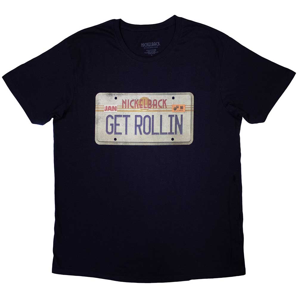 Nickelback License Plate Mens T Shirt