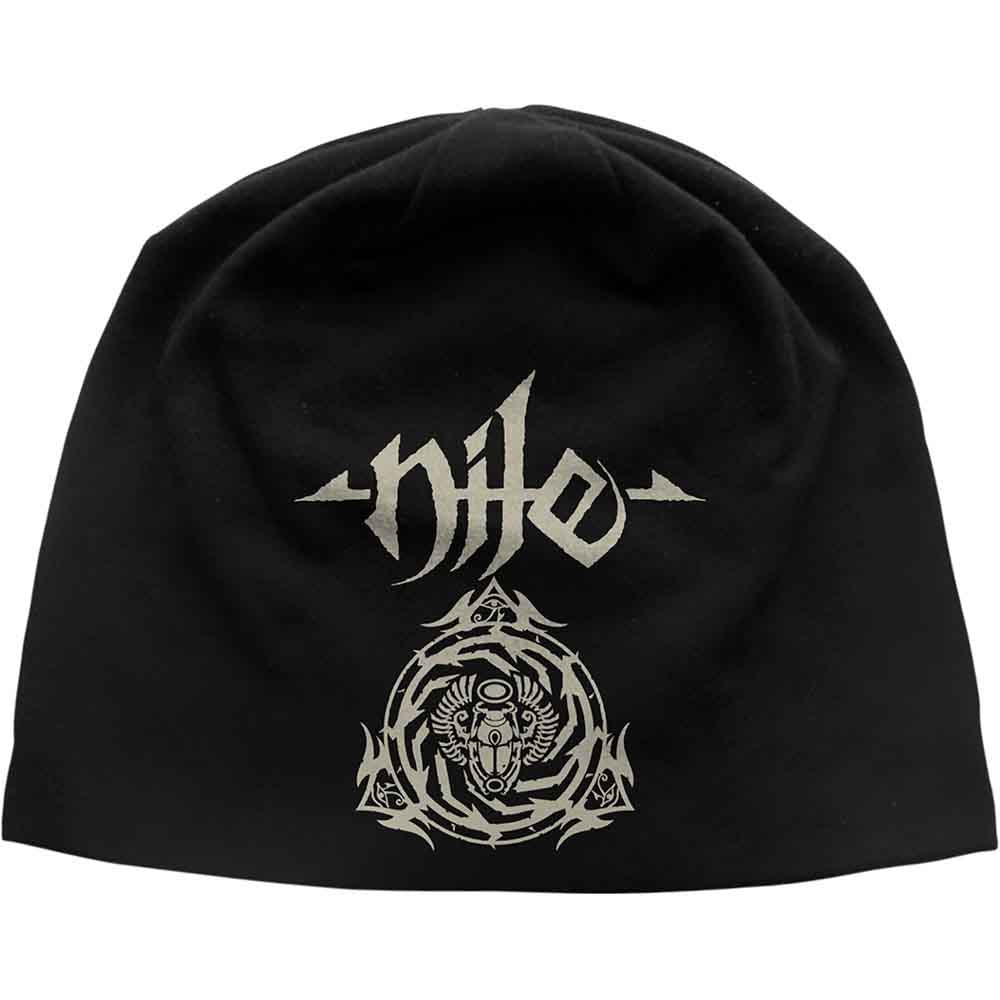 Nile Scarab Logo Beanie Hat Black