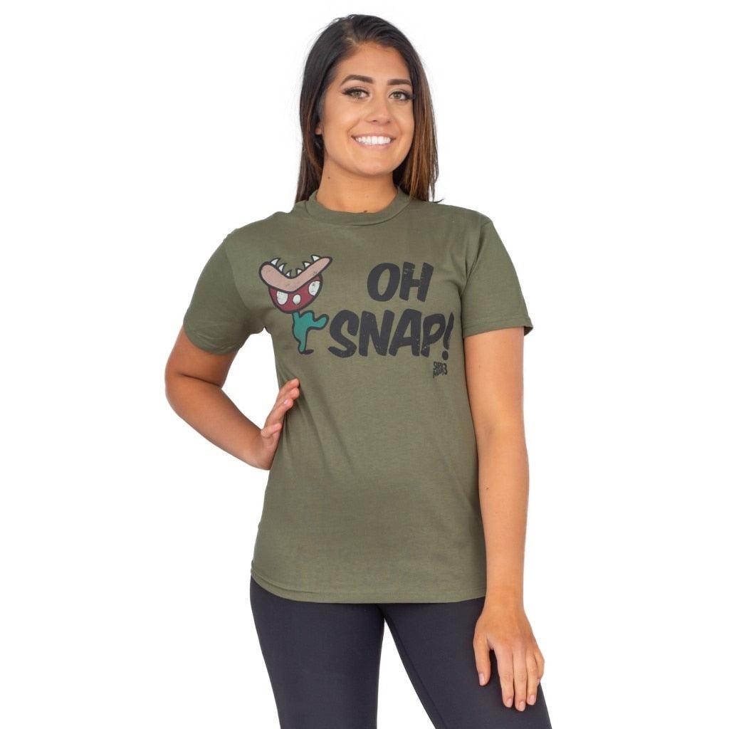 Nintendo Mario Bros Oh Snap T Shirt