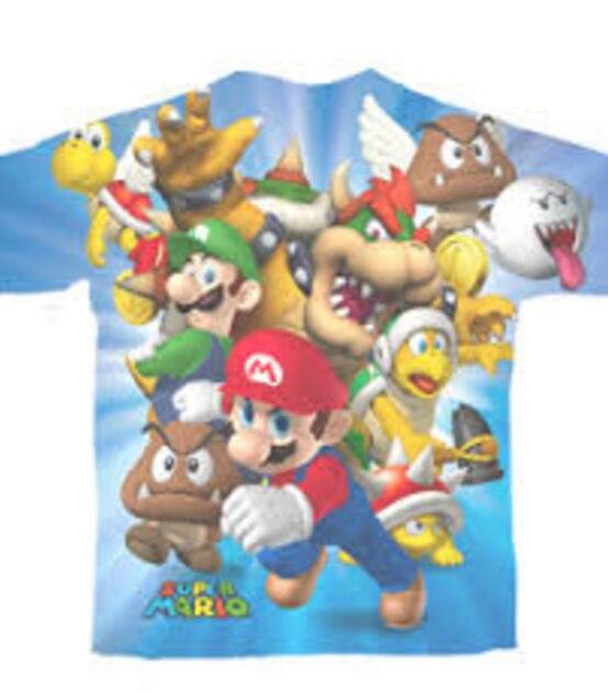 Nintendo Super Mario Characters T Shirt