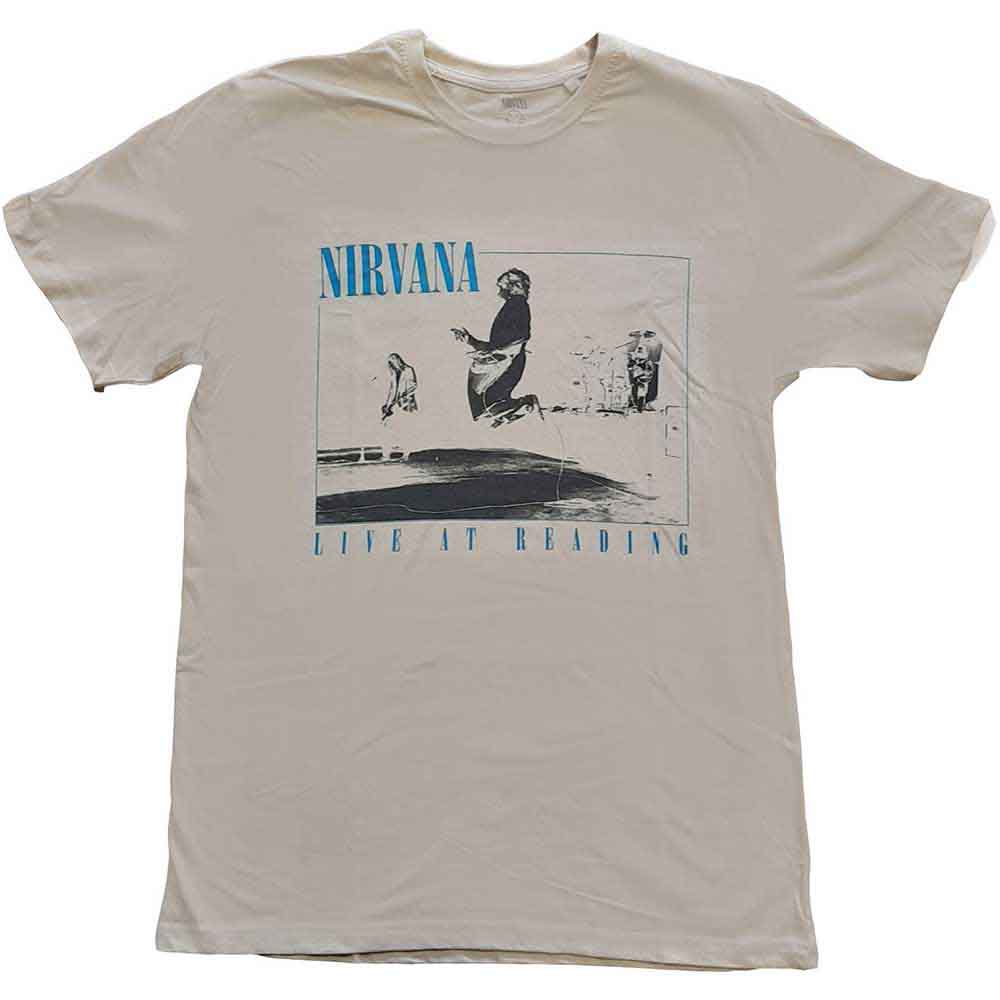 Nirvana Live at Reading Mens T Shirt