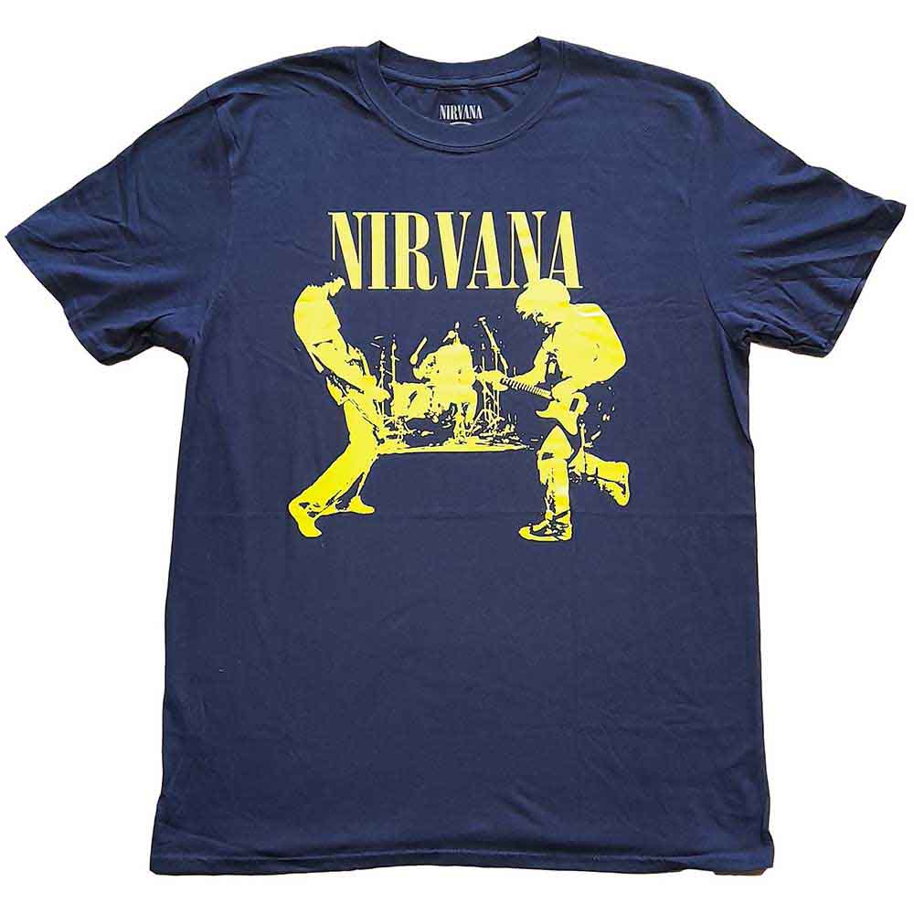 Nirvana Stage Mens T Shirt