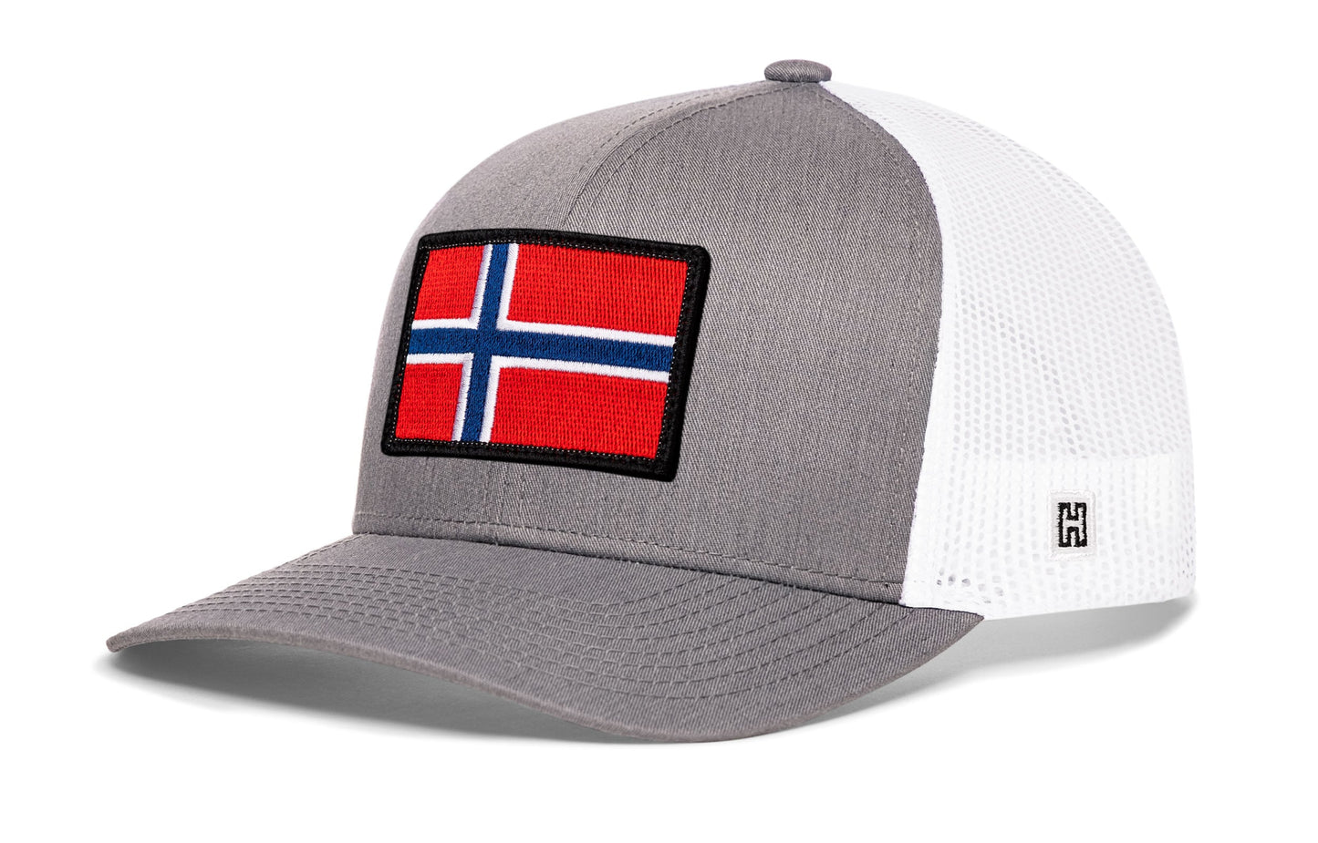 Norwegian Flag Trucker Haka Hat Black Norway Snapback