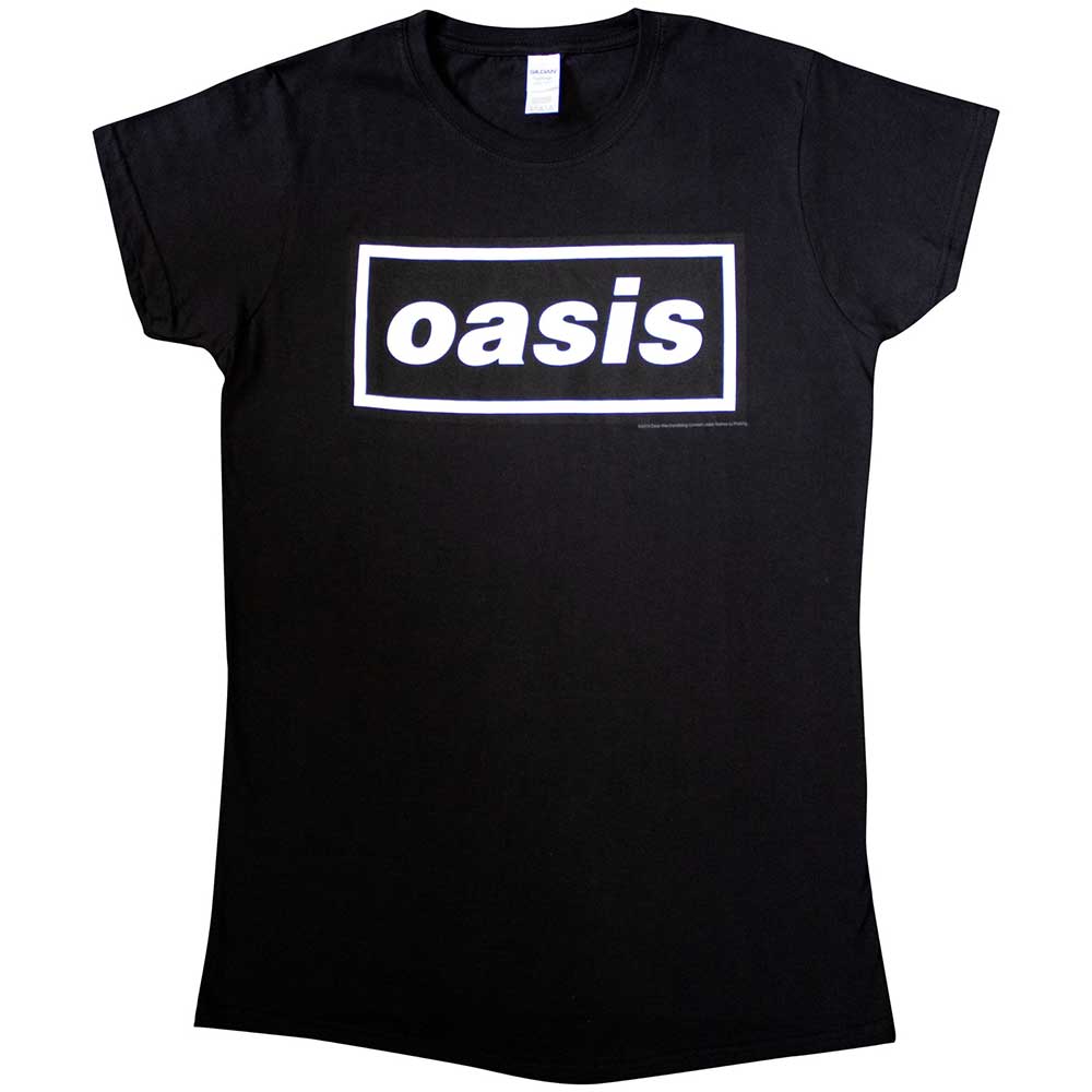 Oasis Decca Logo Womens T Shirt
