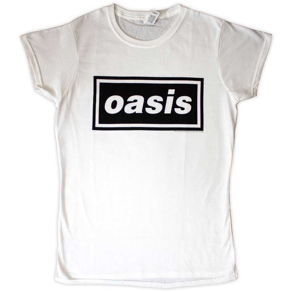 Oasis Decca Logo Womens T Shirt