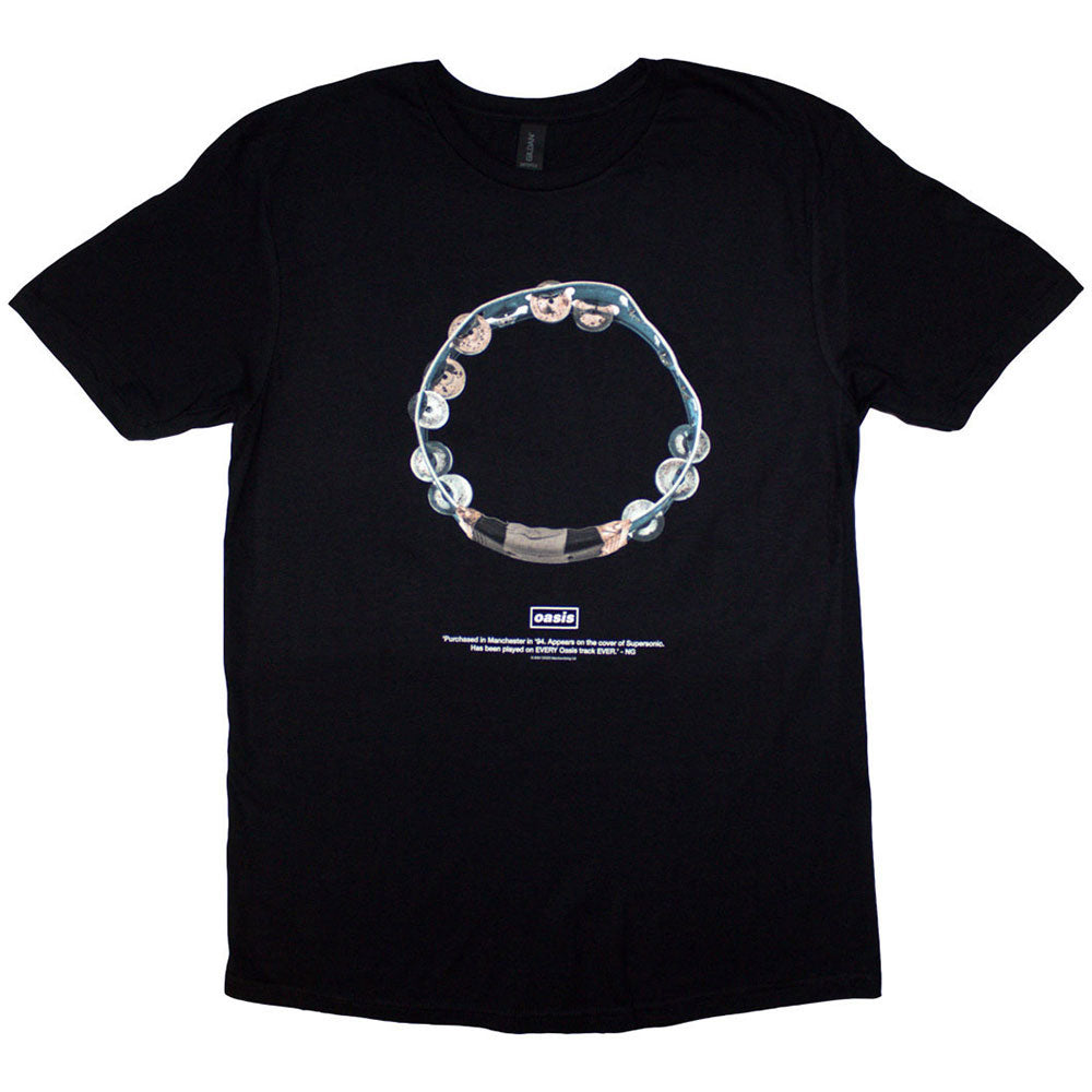 Oasis Definitely Maybe Tambourine Mens T Shirt