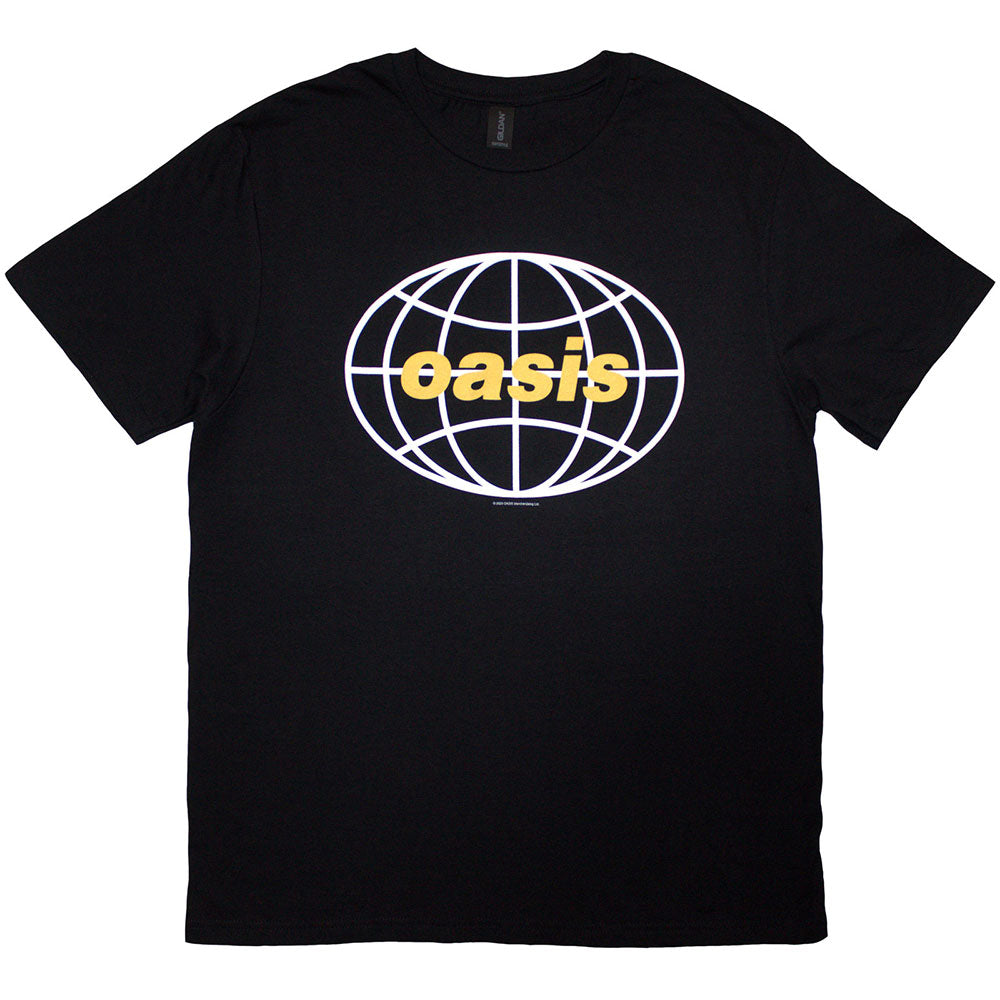 Oasis Globe Logo Mens T Shirt