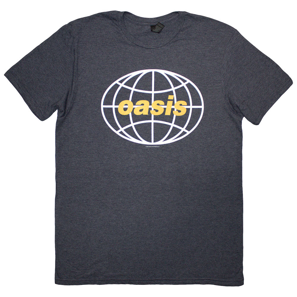Oasis Globe Logo Mens T Shirt