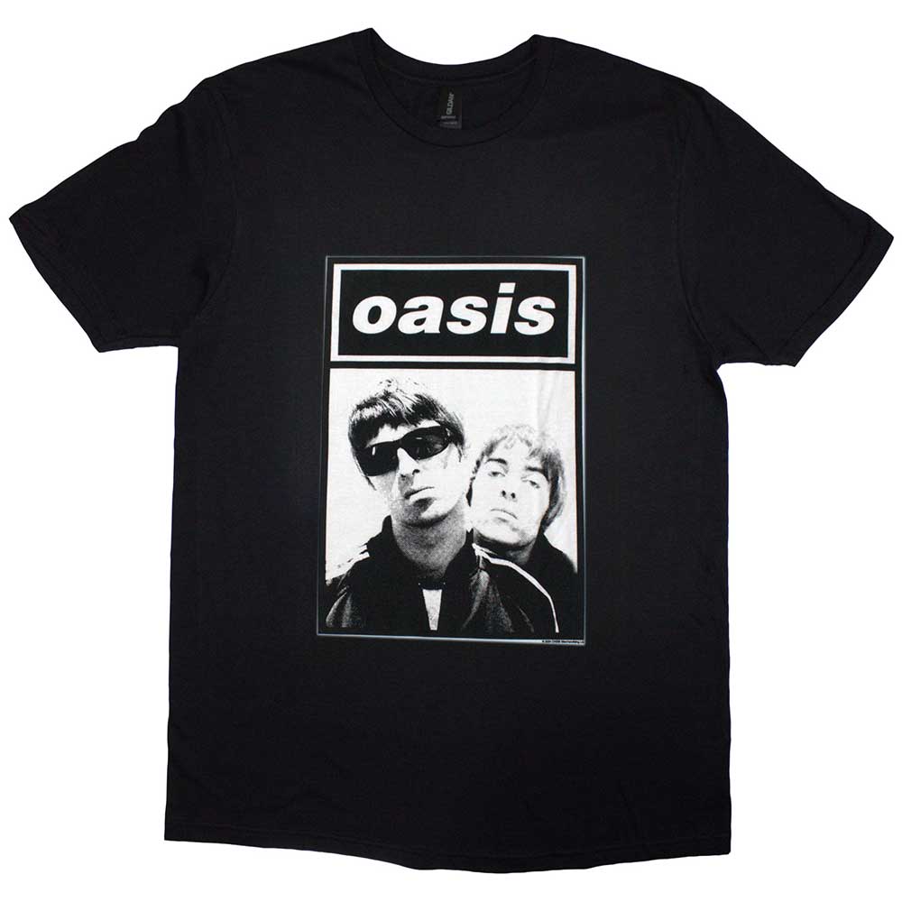 Oasis Noel & Liam Boxed Photo Mens T Shirt