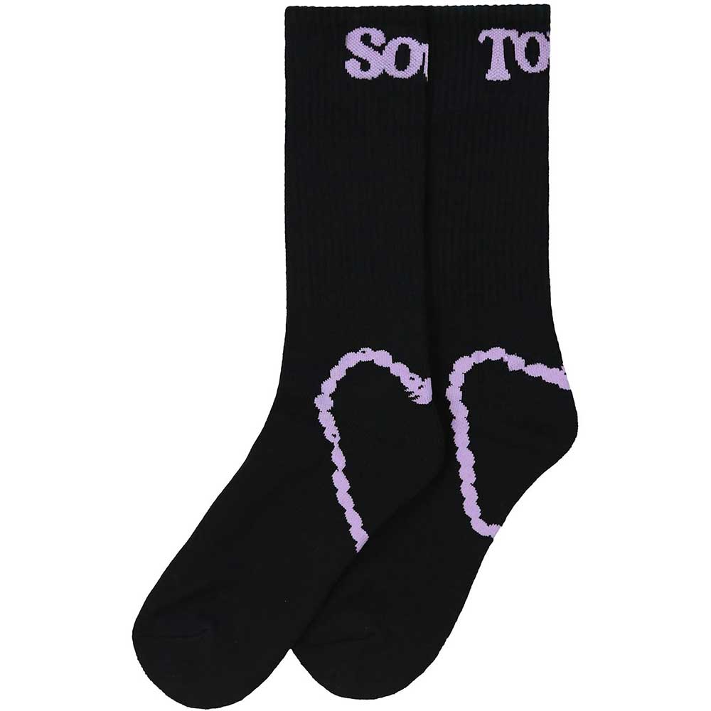Olivia Rodrigo Sour Socks Black