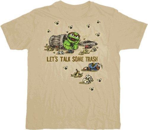 Oscar the Grouch Talk Trash T Shirt