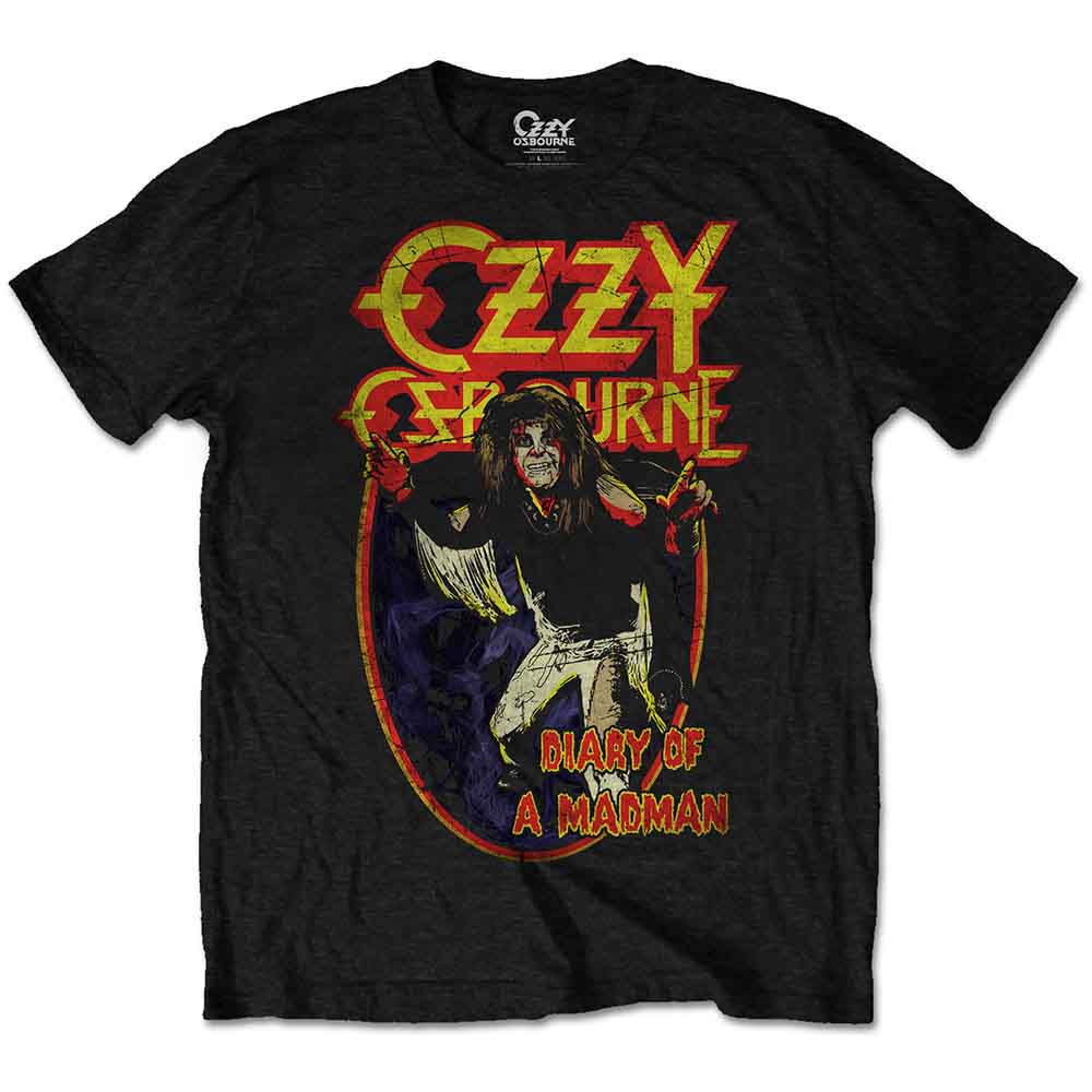 Ozzy Osbourne Diary of a Mad Man Mens T Shirt