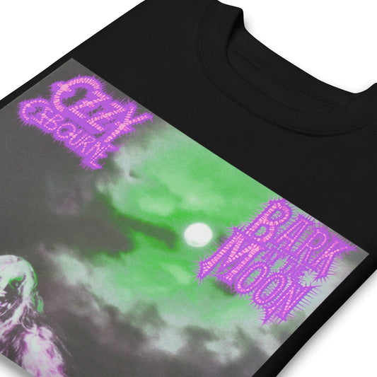 Ozzy Osbourne - Neon Bark Jumbo Print Crewneck Sweatshirt