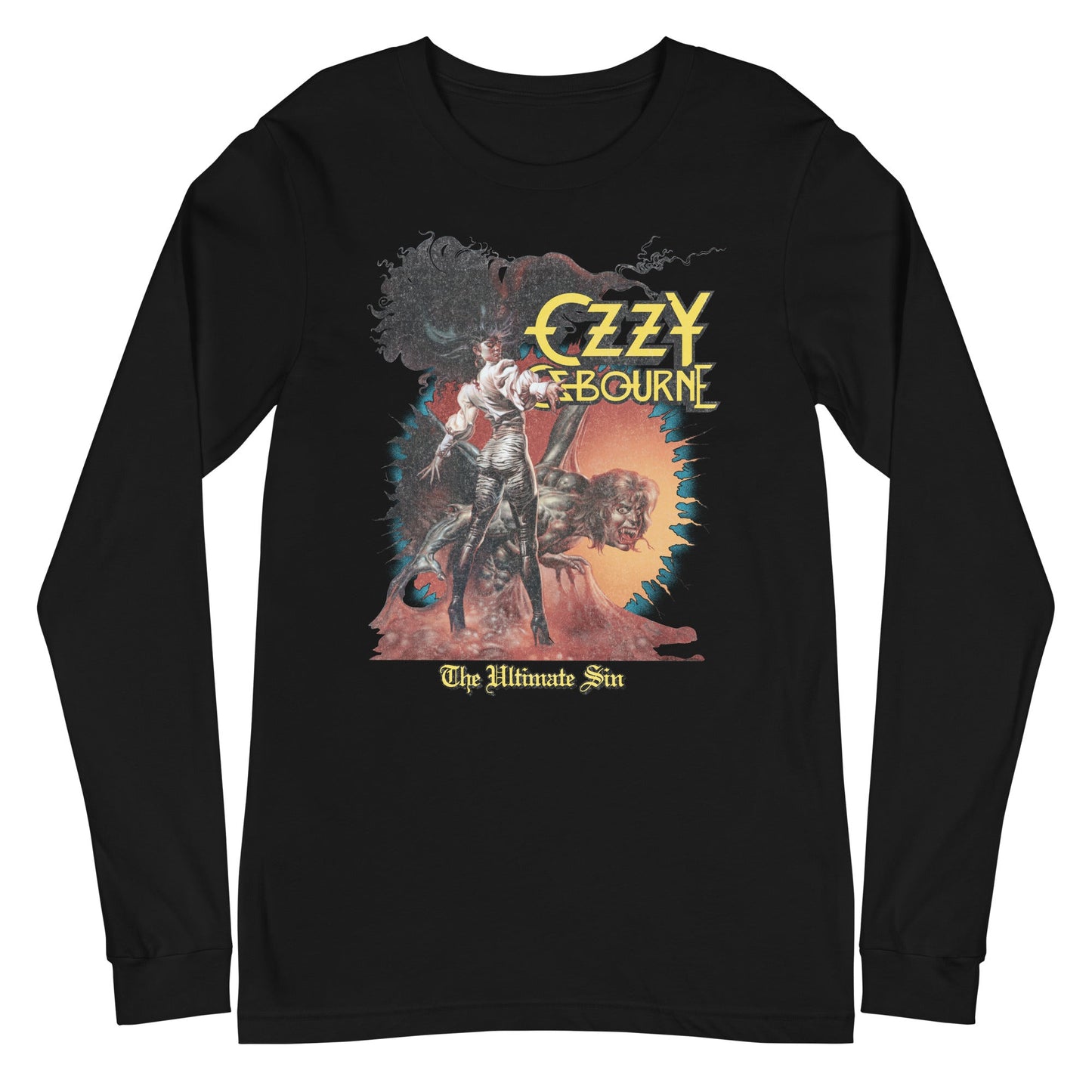 Ozzy Osbourne - The Ultimate Sin Long Sleeve Shirt