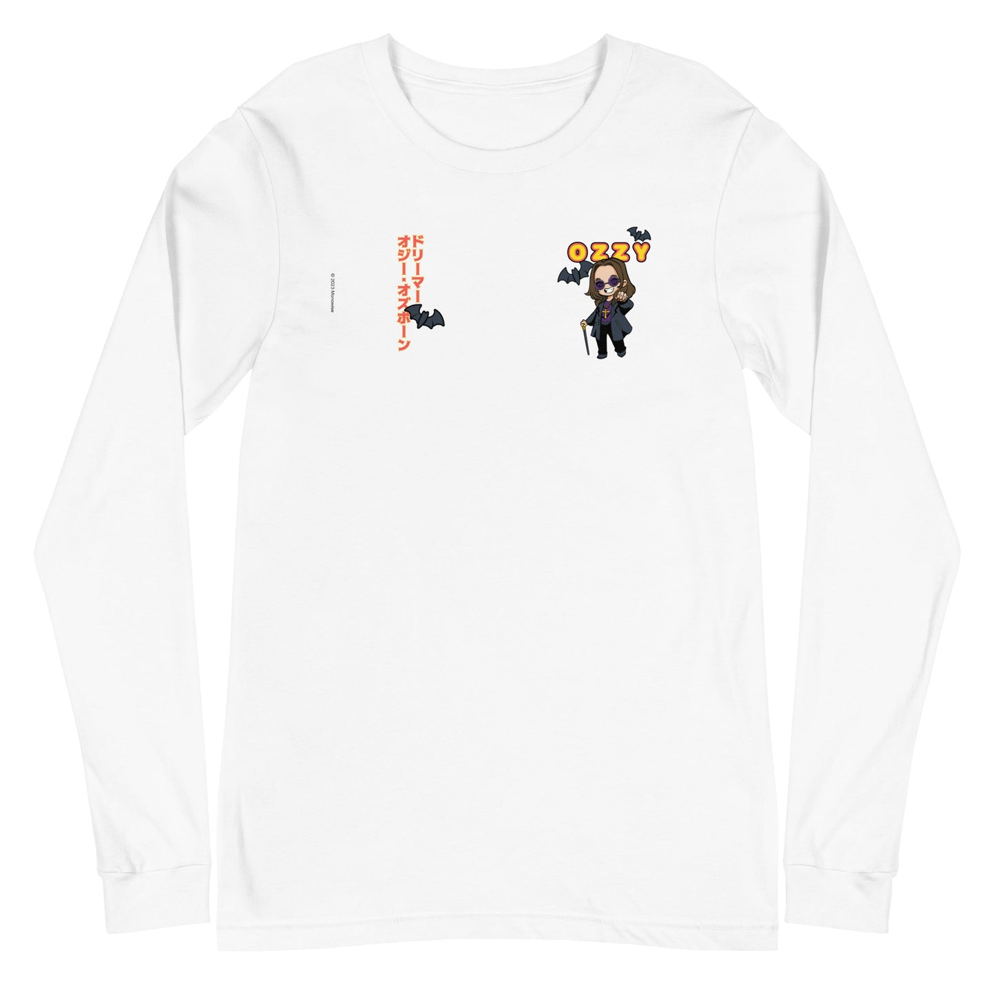 Ozzy Osbourne - Cartoon Logo Long Sleeve Shirt