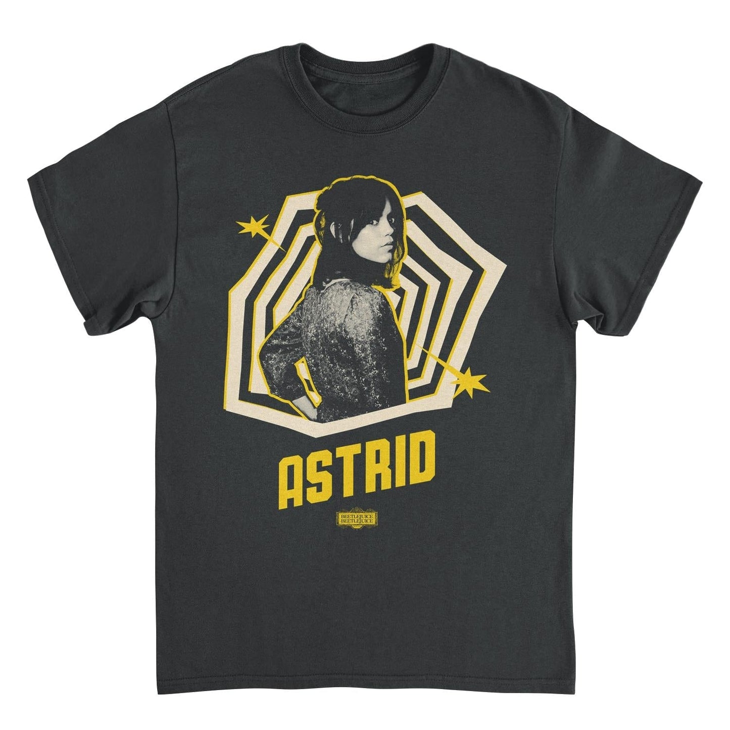 Beetlejuice Astrid Pose Transparent Mens T Shirt