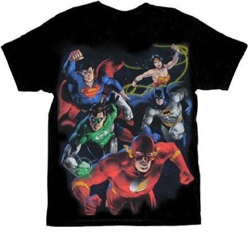 Painted DC Group T Shirt