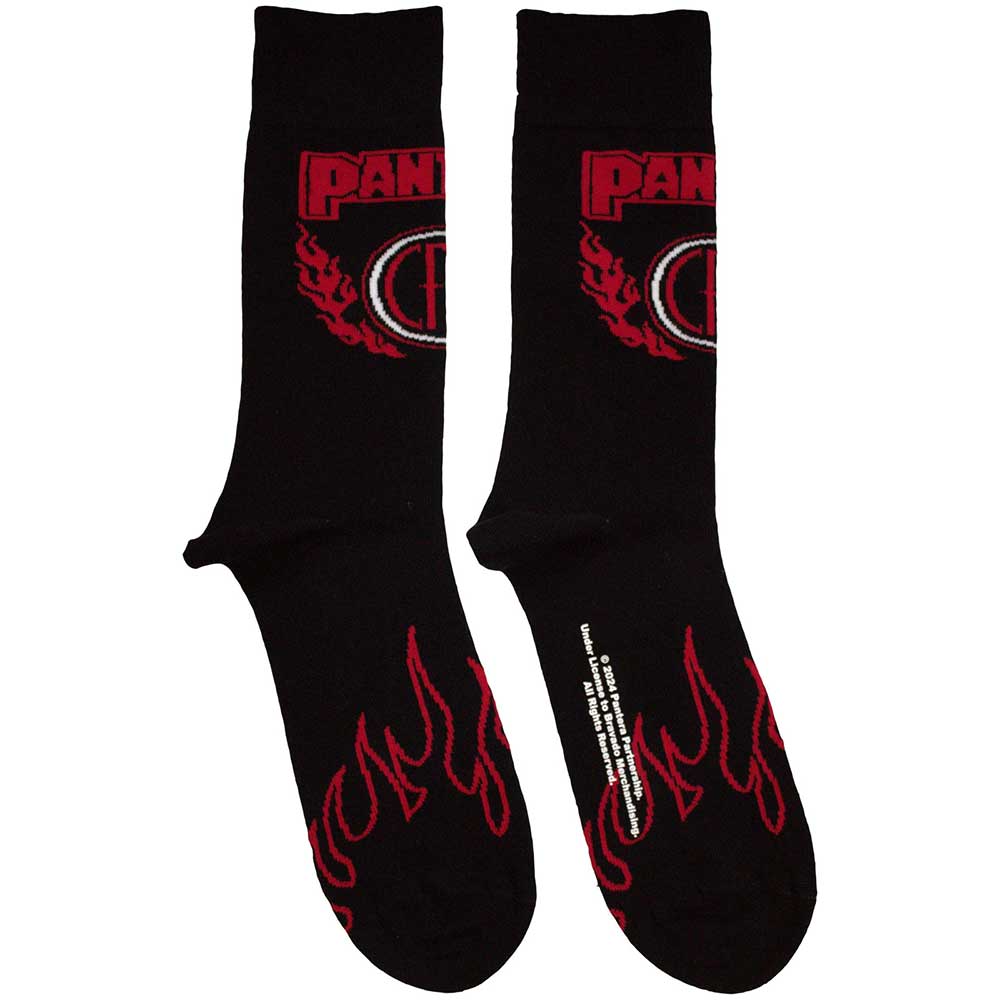 Pantera Cowboys From Hell Socks Black