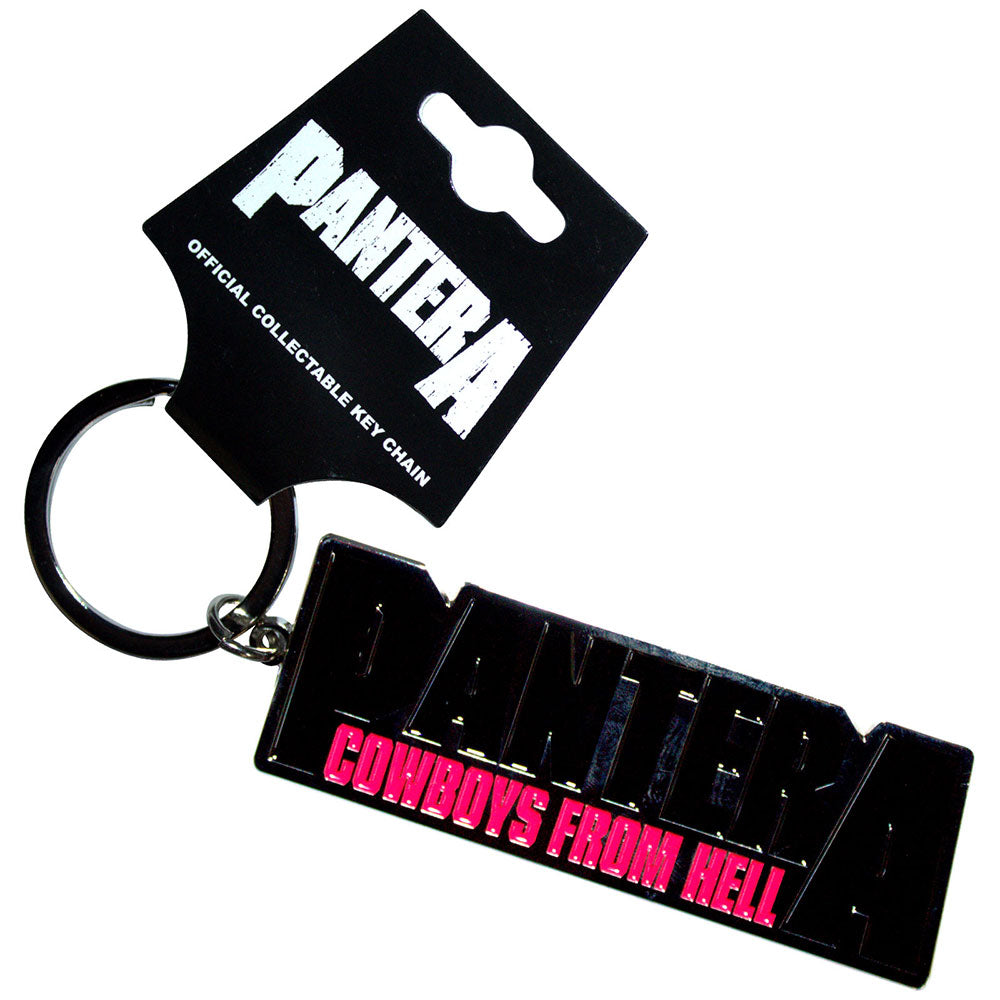 Pantera Cowboys From Hell Keychain