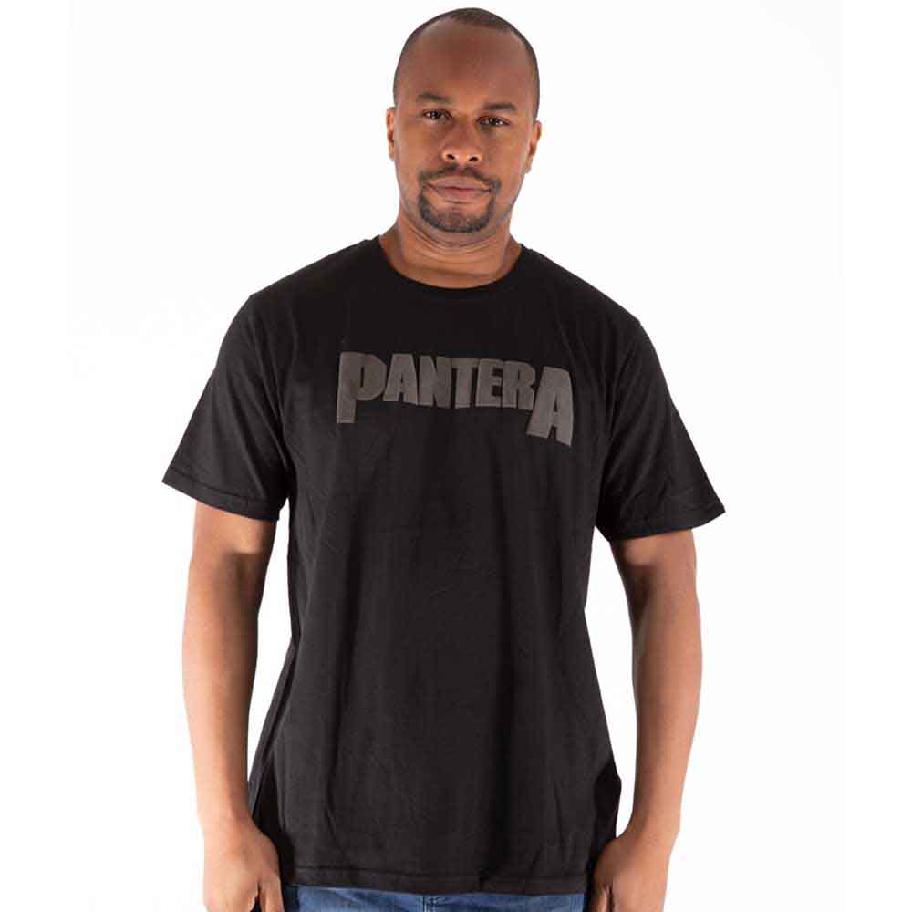 Pantera Leaf Skull Mens T Shirt