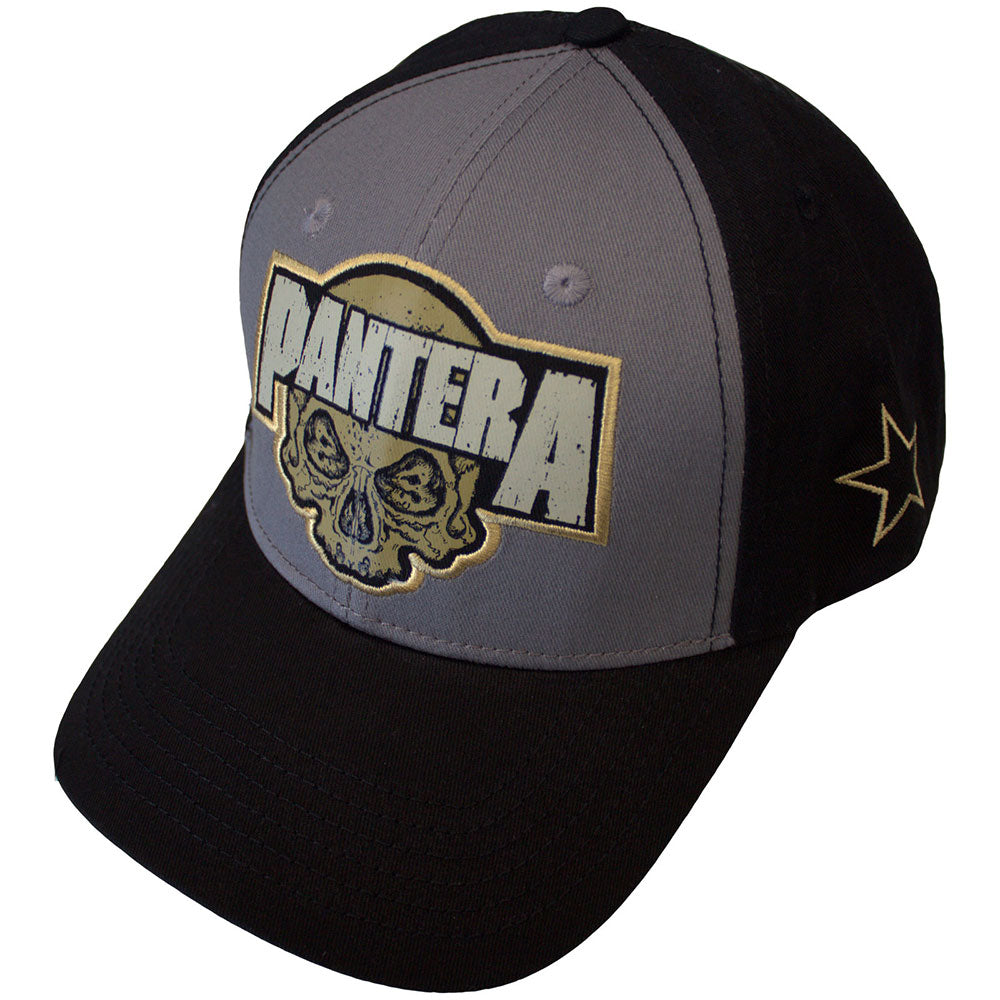 Pantera Skull Hat Black, Grey