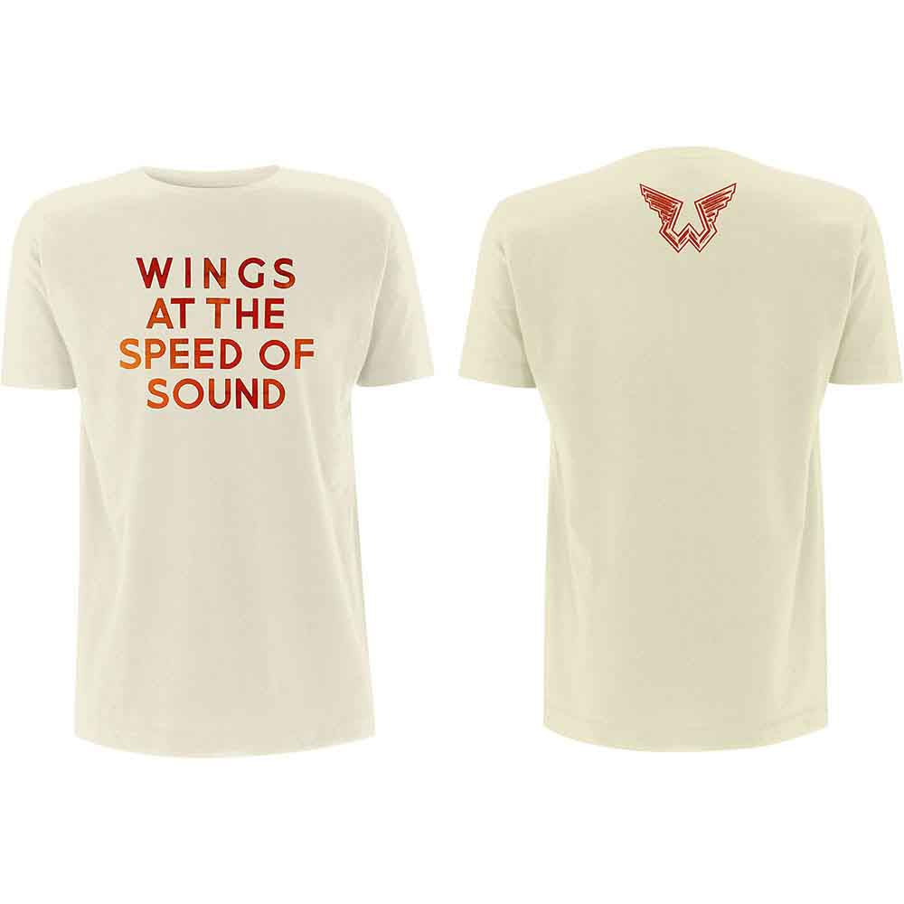 Paul McCartney Wings At The Speed Of Sound Mens T Shirt