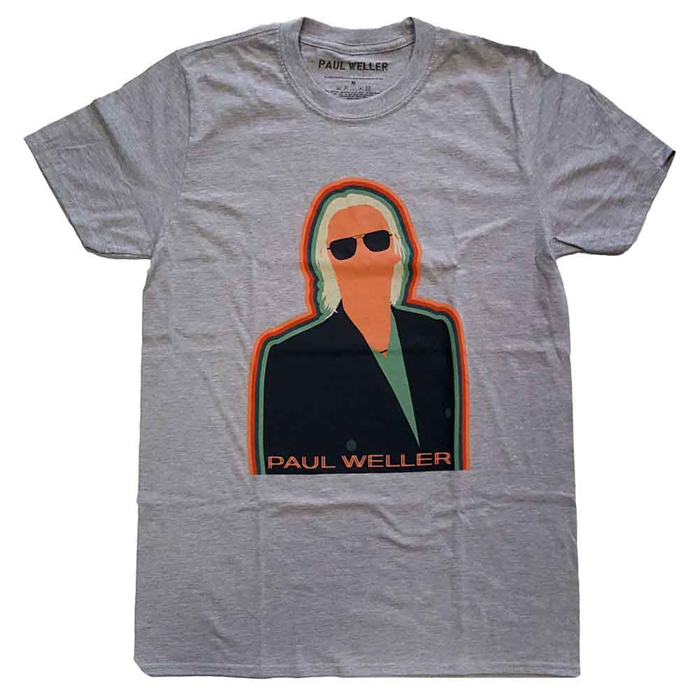 Paul Weller Illustration Key Lines Mens T Shirt