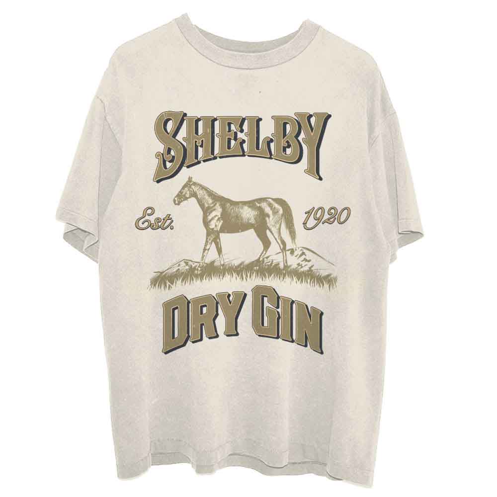 Peaky Blinders Shelby Dry Gin Mens T Shirt