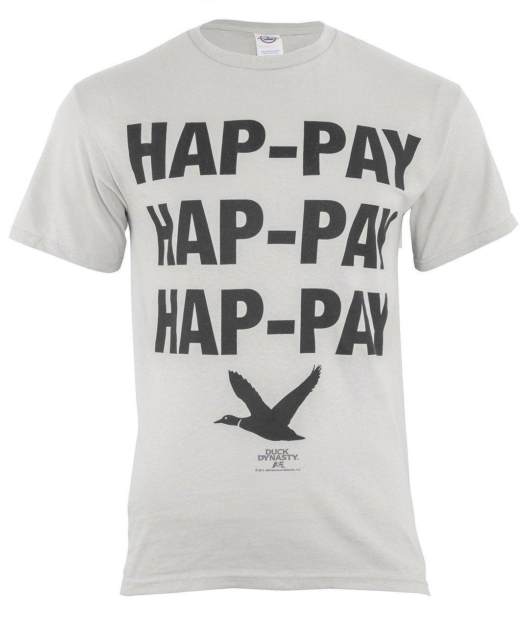 Phil Robertson Hap-pay Hap-pay Hap-pay Duck T Shirt