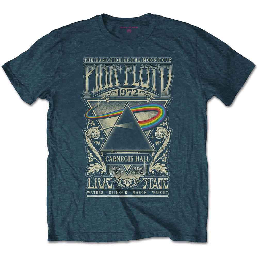 Pink Floyd Carnegie Hall Poster Mens T Shirt