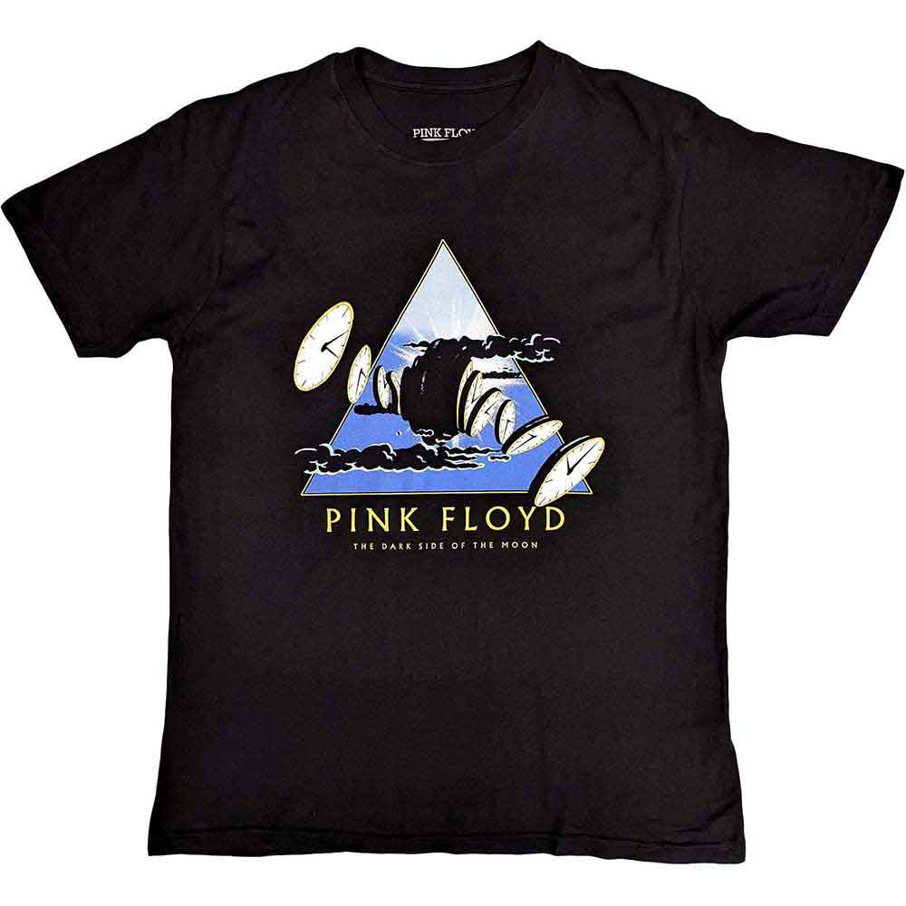 Pink Floyd Melting Clocks Mens T Shirt