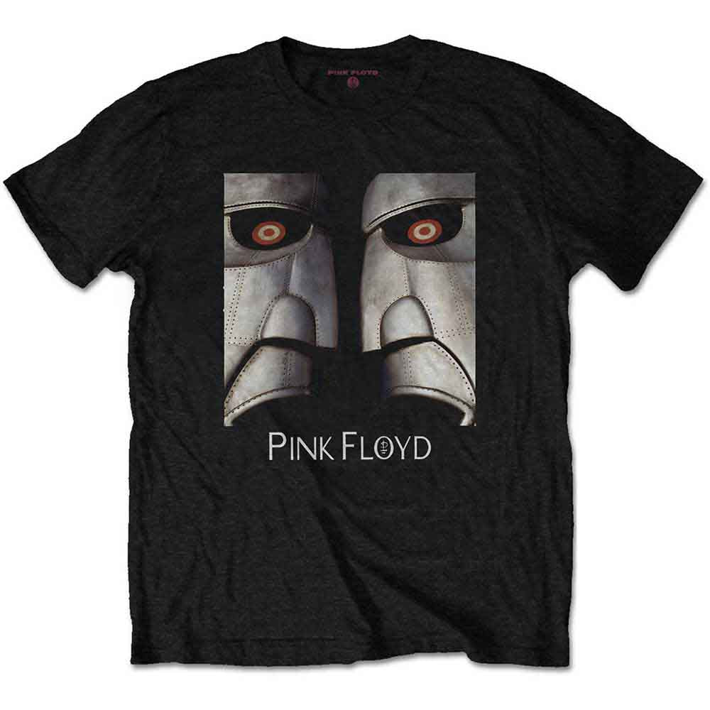 Pink Floyd Metal Heads Close-Up Mens T Shirt