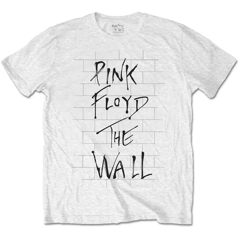 Pink Floyd The Wall & Logo Mens T Shirt