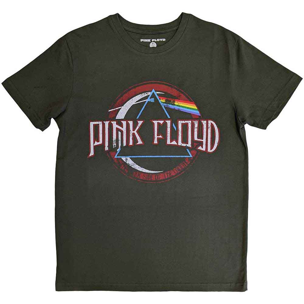 Pink Floyd Vintage Dark Side of the Moon Seal Mens T Shirt