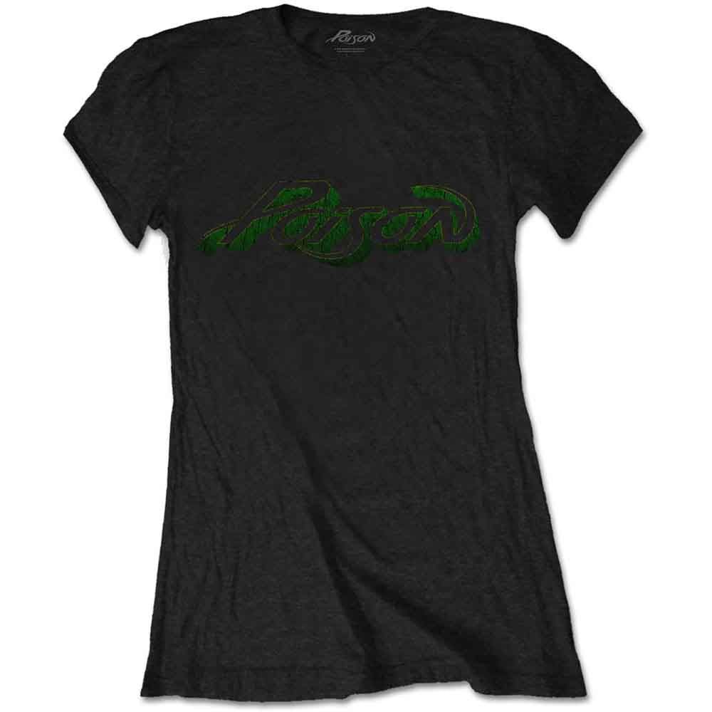 Poison Vintage Logo Womens T Shirt