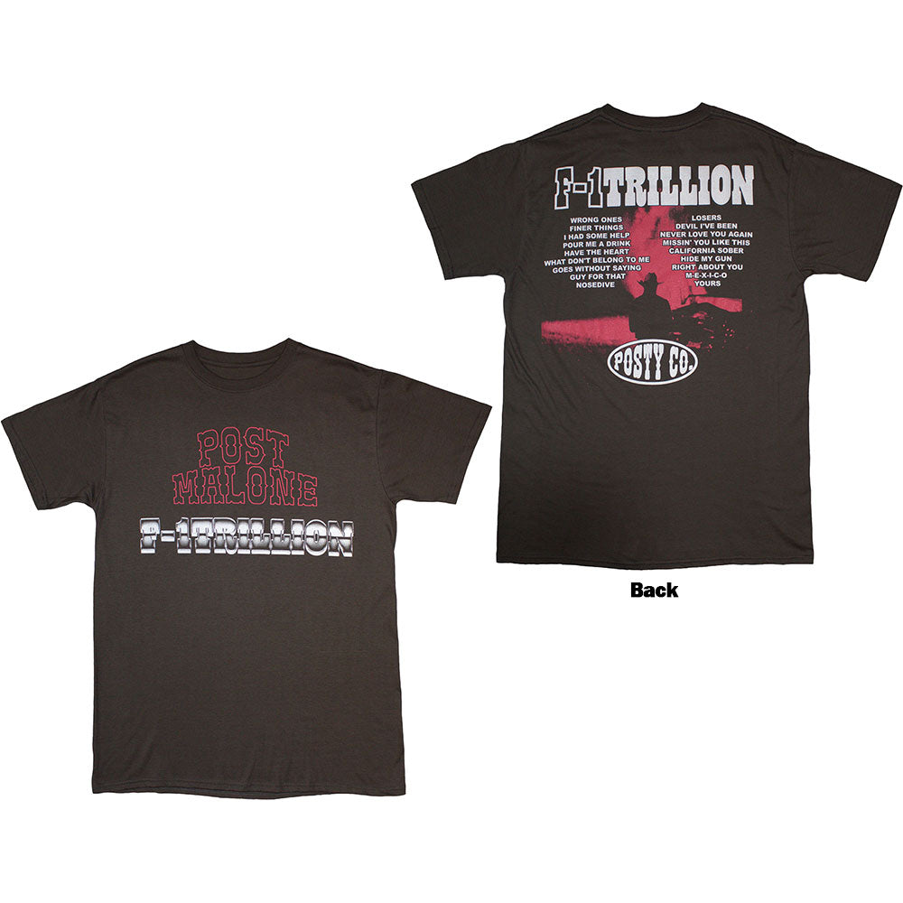 Post Malone F-1 Trillion Mens T Shirt