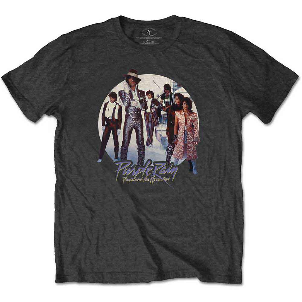 Prince Purple Rain Circle Mens T Shirt