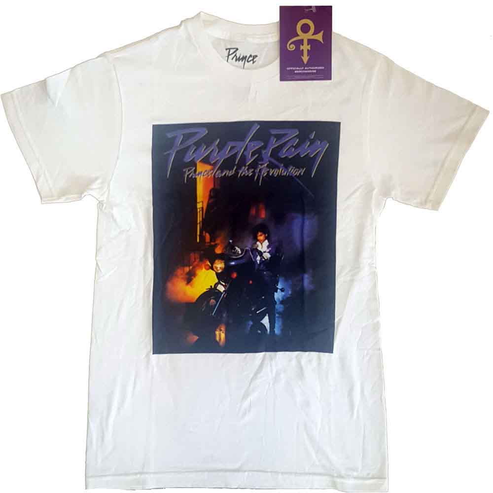Prince Purple Rain Square Mens T Shirt