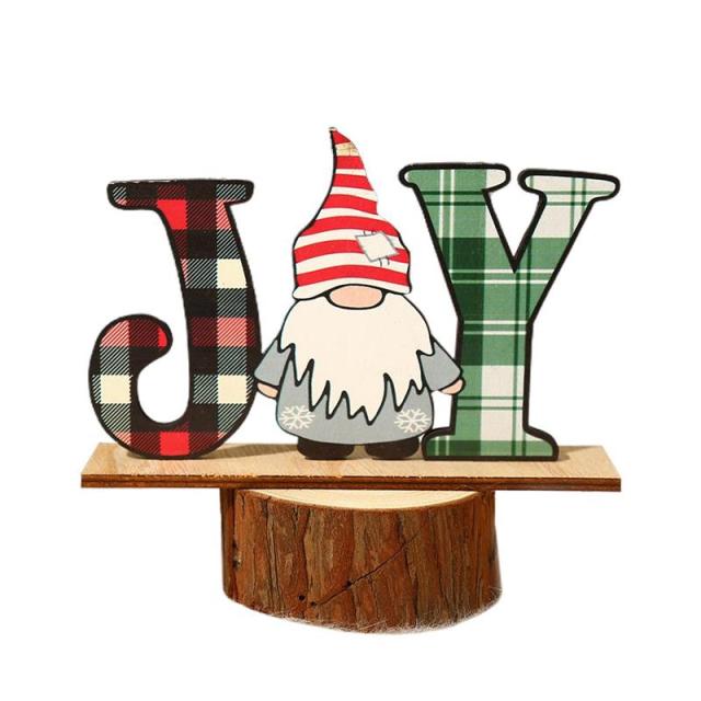 Wooden Letter Ornament For Halloween Decoration