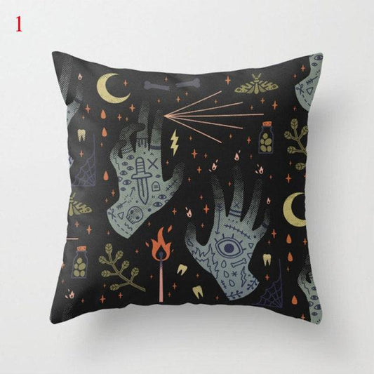 Anime Ghost Skull Cushion Cover For Halloween
