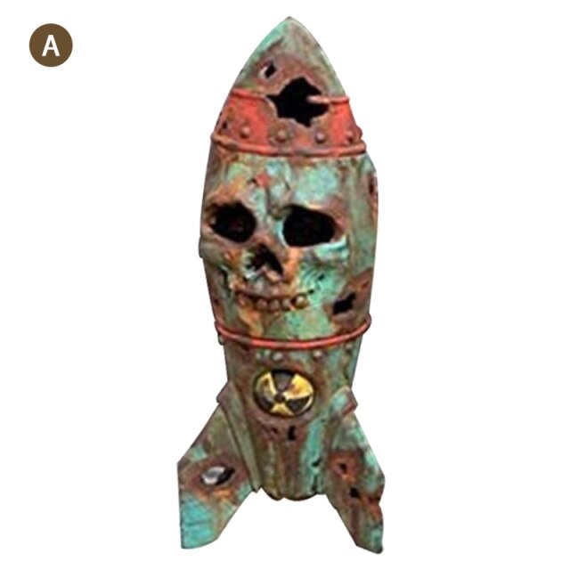 The Skull Bomb Resin Ornament For Halloween