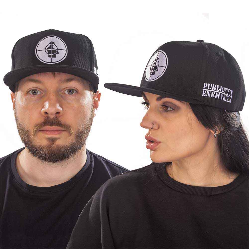 Public Enemy Solid Target Hat Black