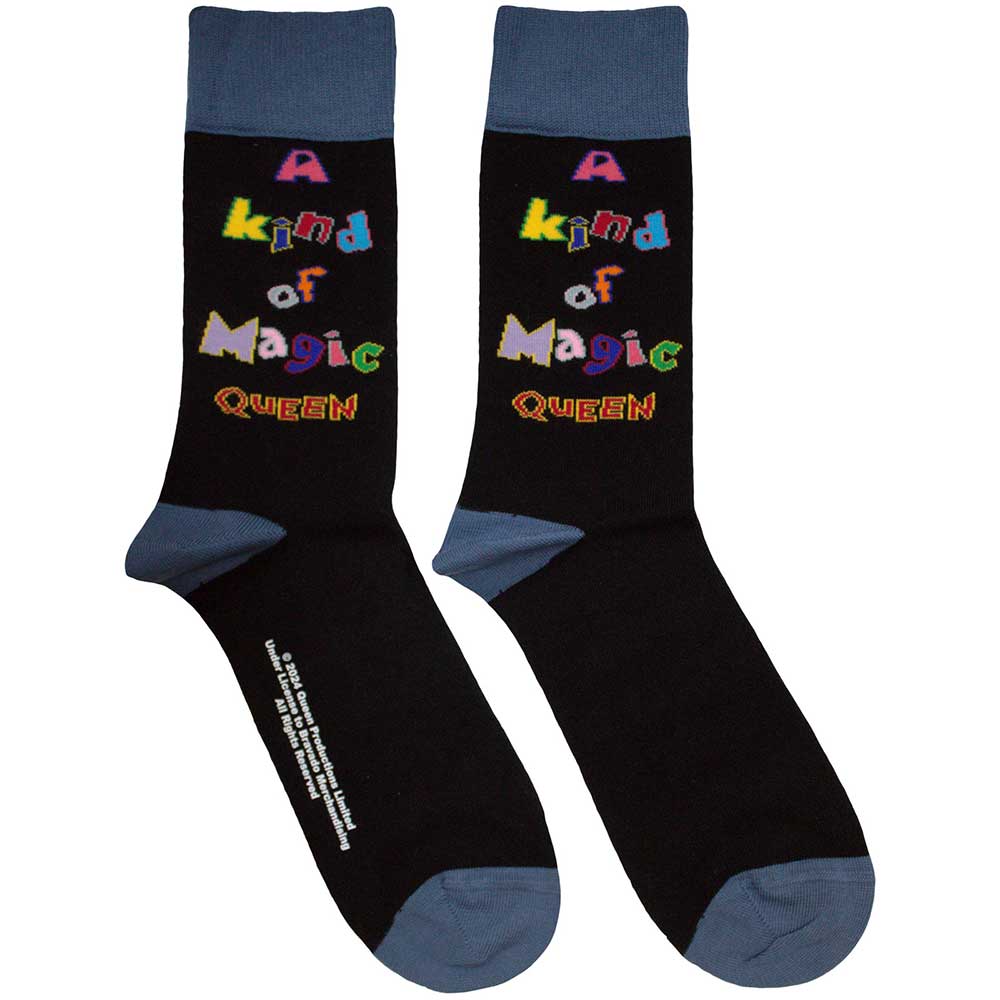 Queen A Kind Of Magic Socks Black