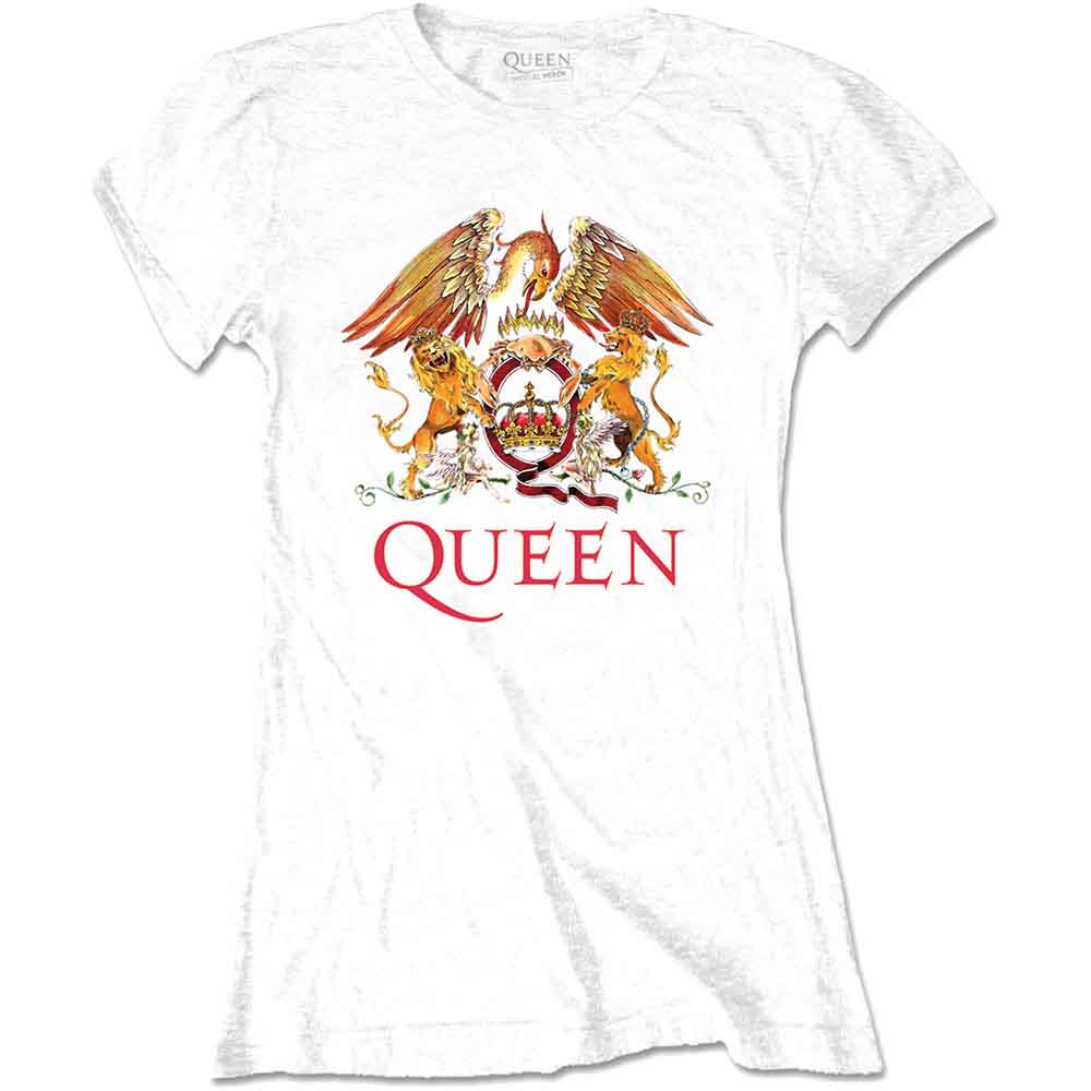 Queen Classic Crest Womens T Shirt